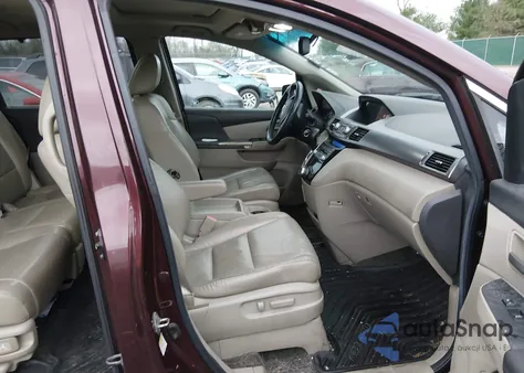 2012 Honda Odyssey Ex-L из США, поврежденный, VIN 5FNRL5H65CB045896